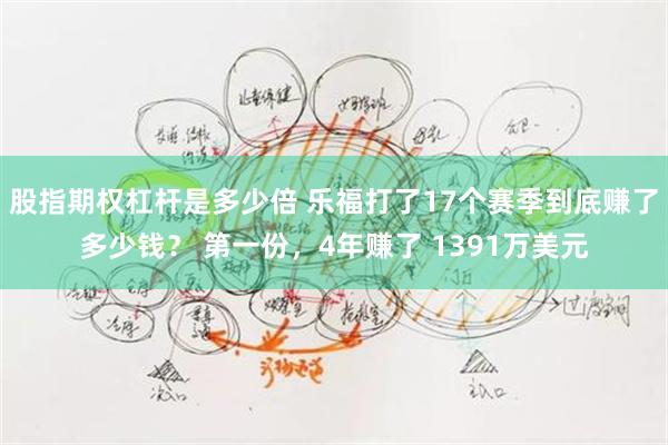 股指期权杠杆是多少倍 乐福打了17个赛季到底赚了多少钱？ 第一份，4年赚了 1391万美元