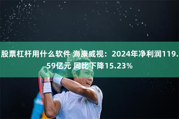 股票杠杆用什么软件 海康威视：2024年净利润119.59亿元 同比下降15.23%